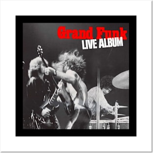 Grand Funk Live Album Posters and Art